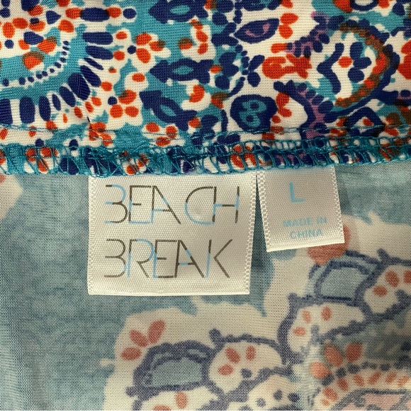 Beach Break Boho Summer Dress Size Large - Picture 7 of 8